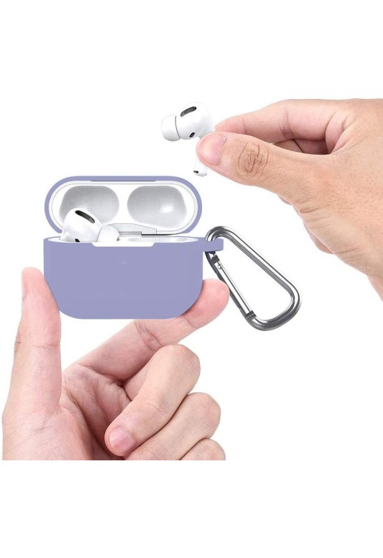 Case Cover Silicone with Clip , Airpods